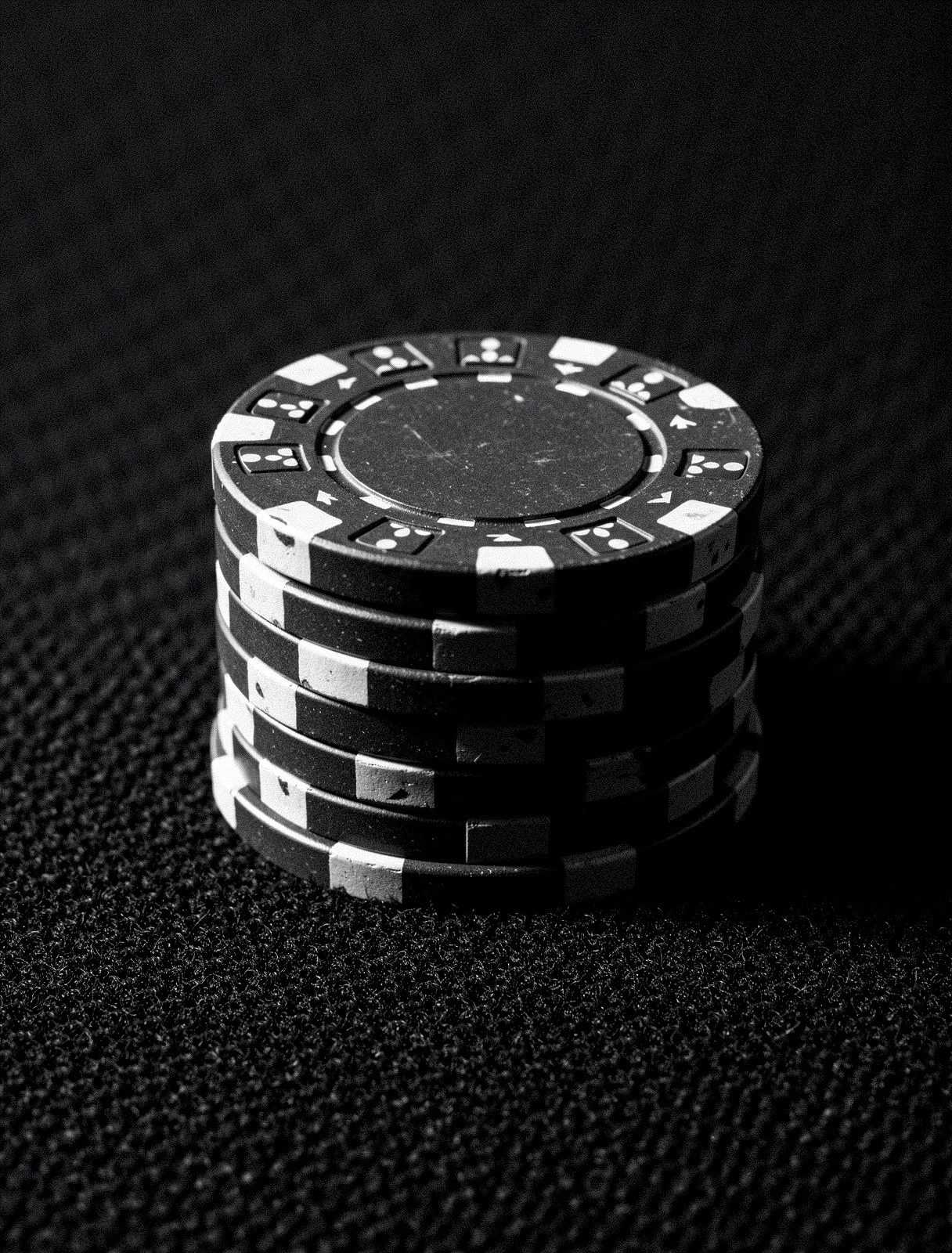 Textura de materiales de casino