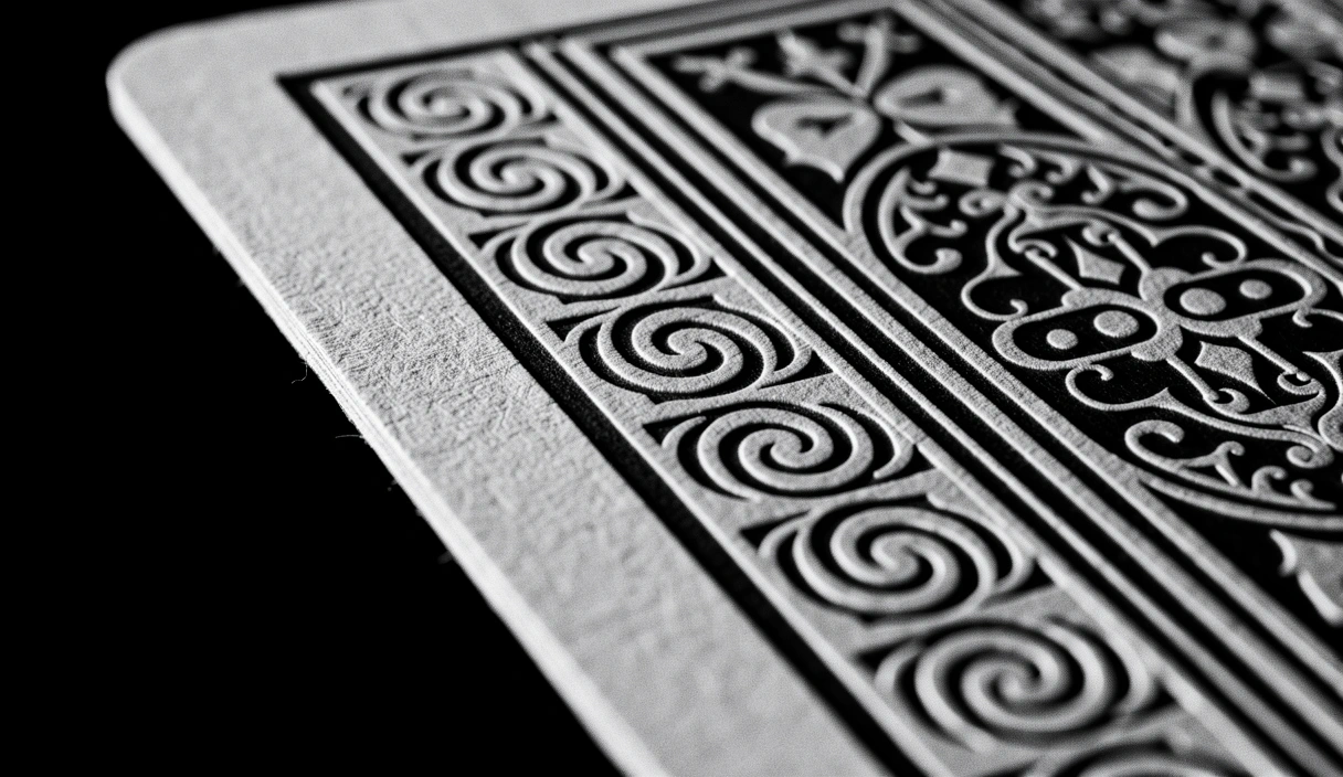 Detalle de cartas y texturas